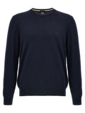 Blue Virgin Wool Cardigan