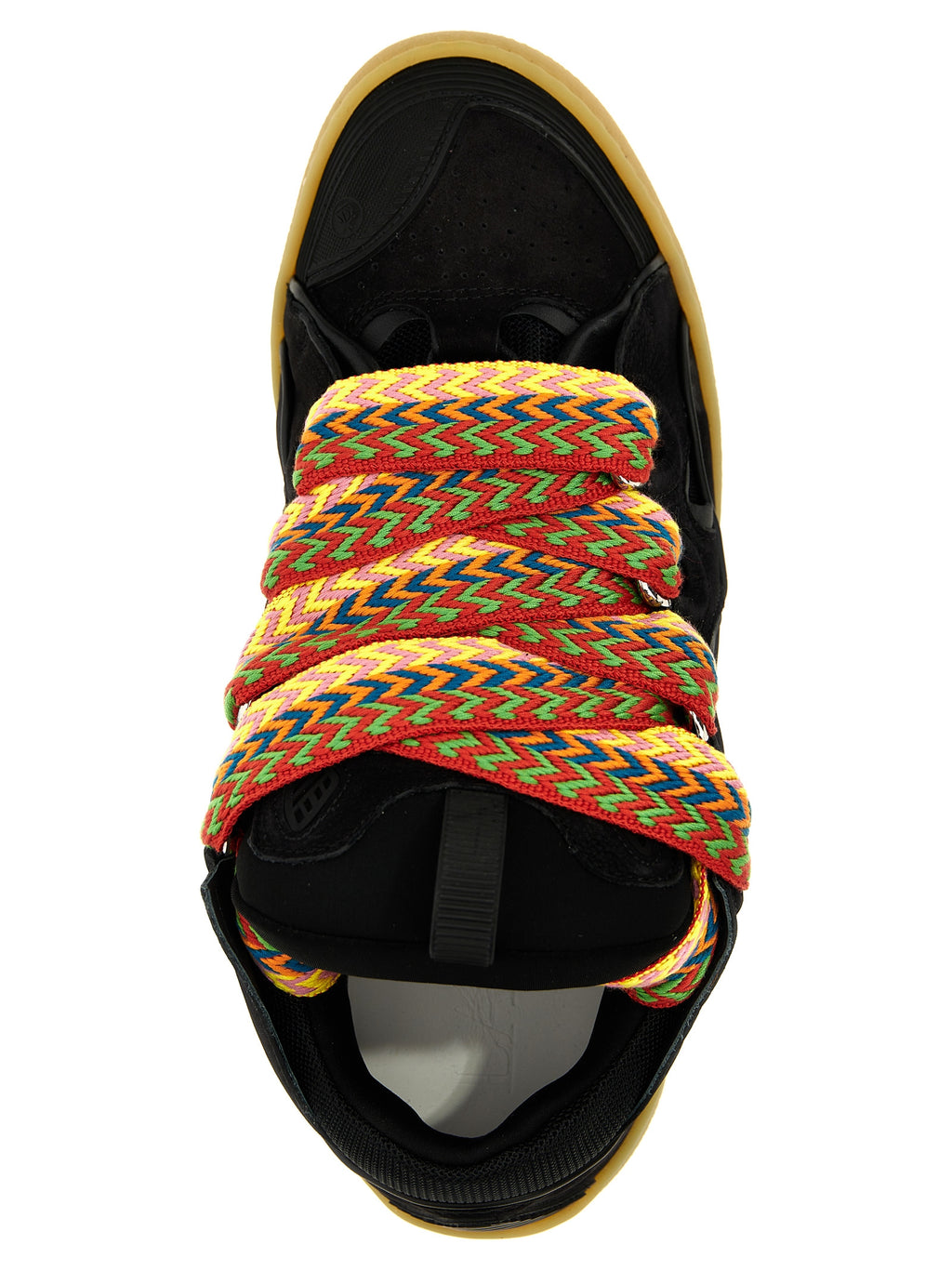 Black Calfskin Chunky Sneakers