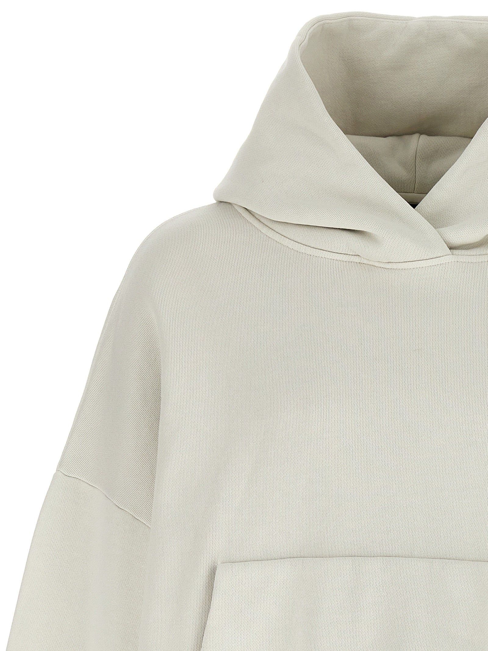 Beige Cotton Sweatshirt