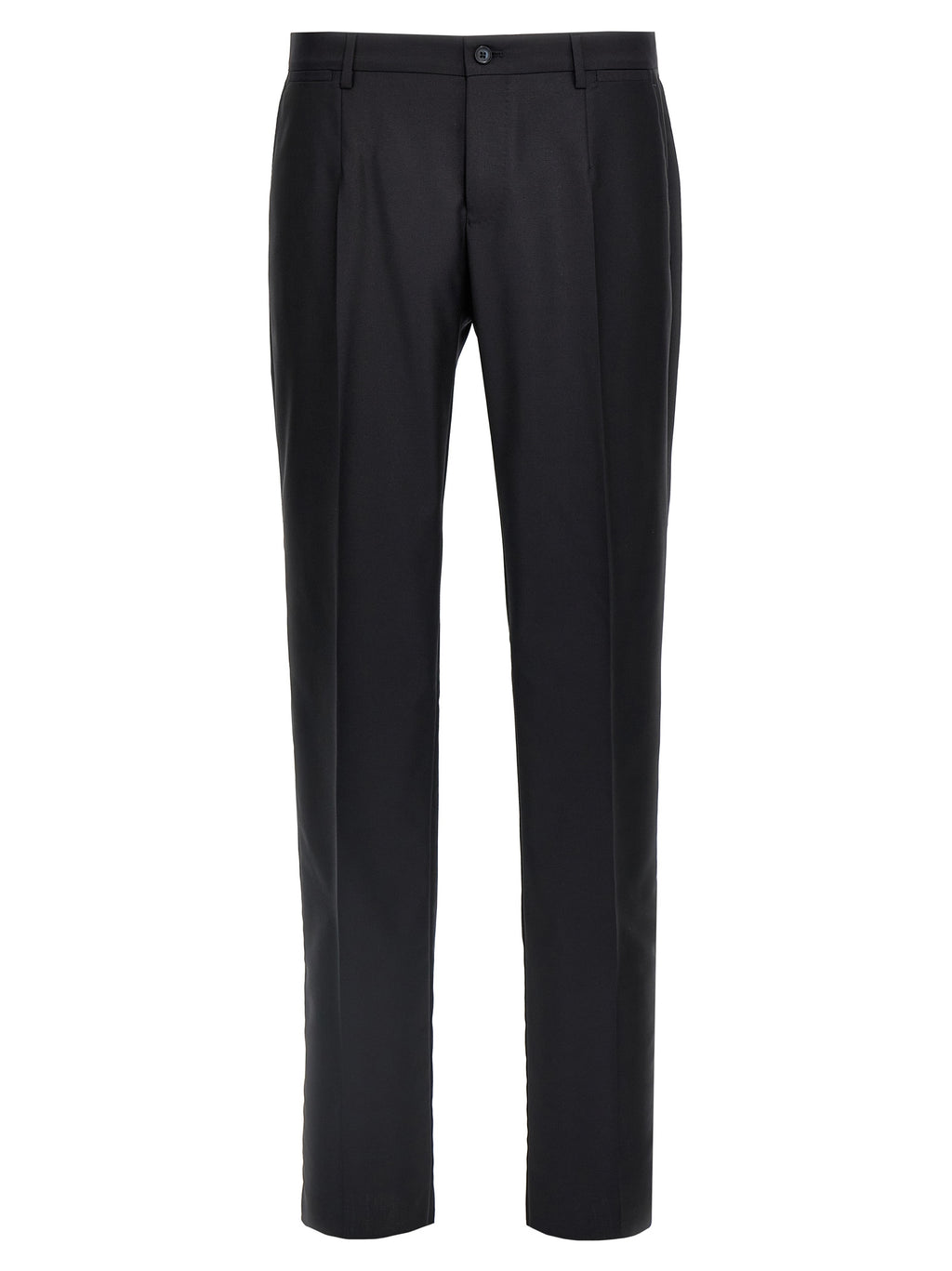 Blue Virgin Wool Two-Piece Suit