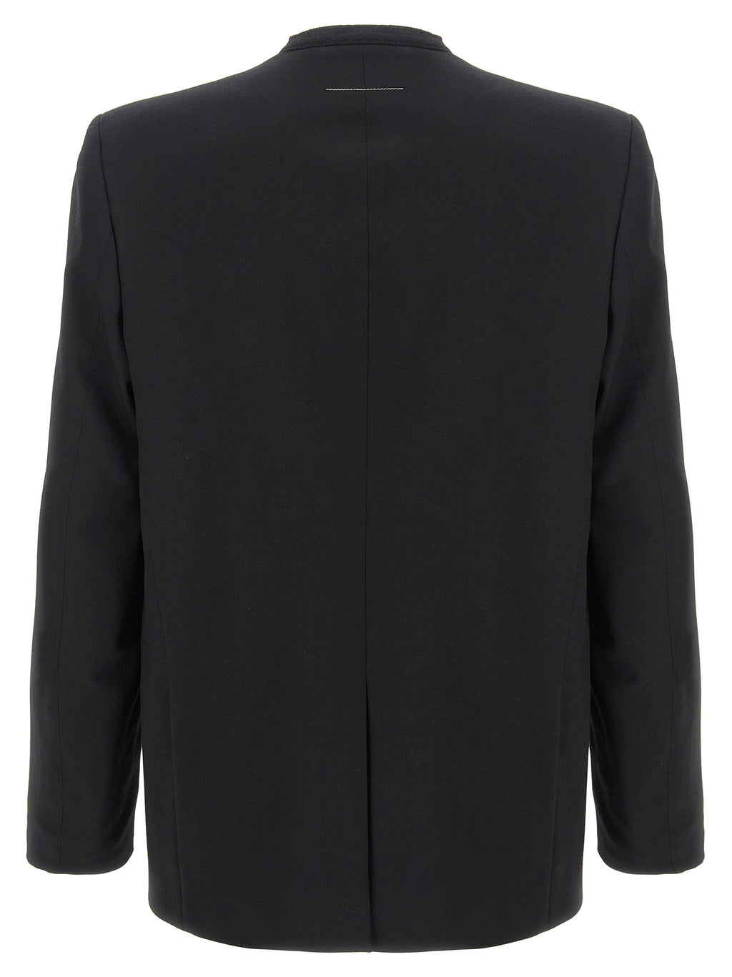 Black Polyester Blazer