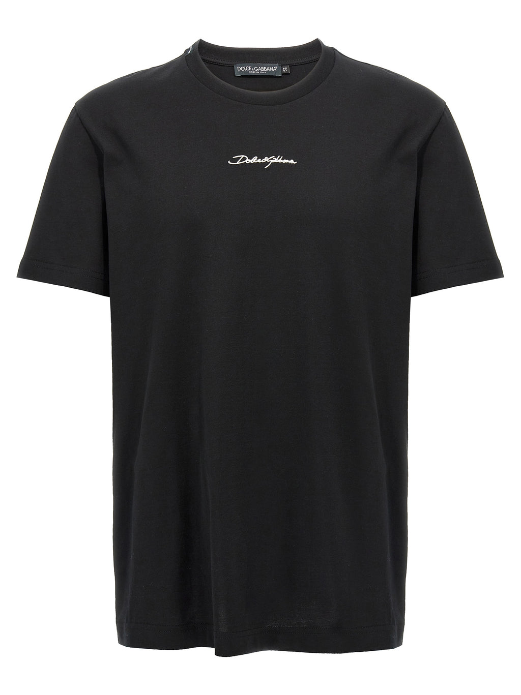 Black Cotton T-Shirt