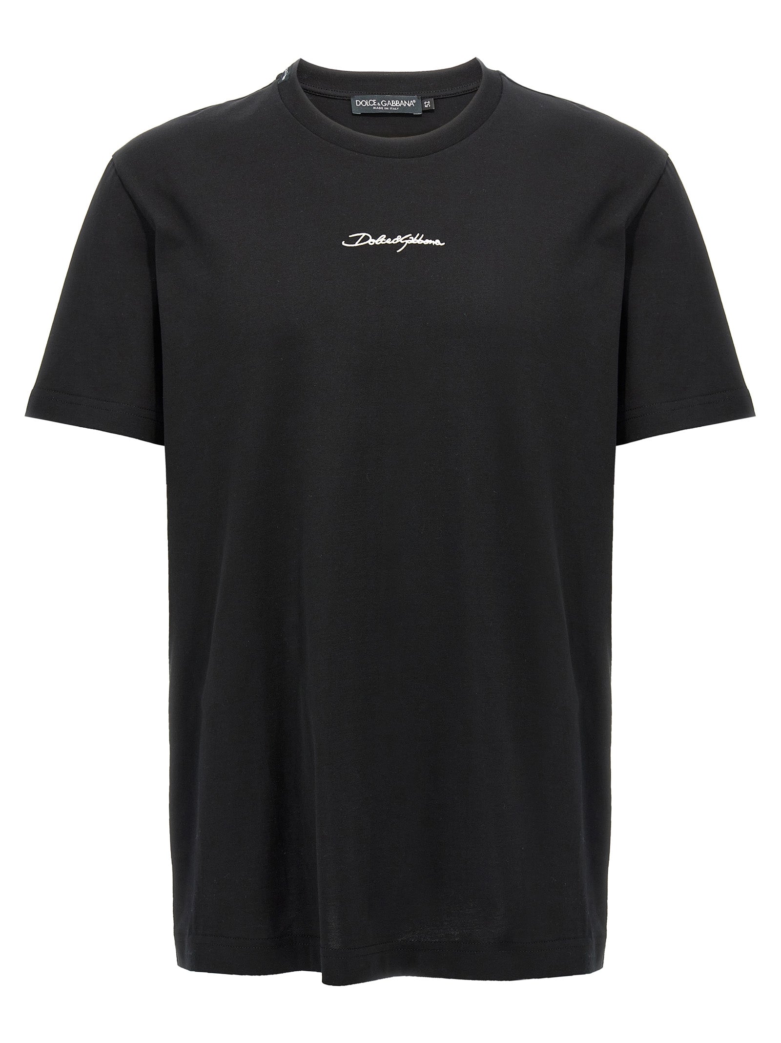 Black Cotton T-Shirt