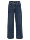 Blue Cotton Jeans Denim