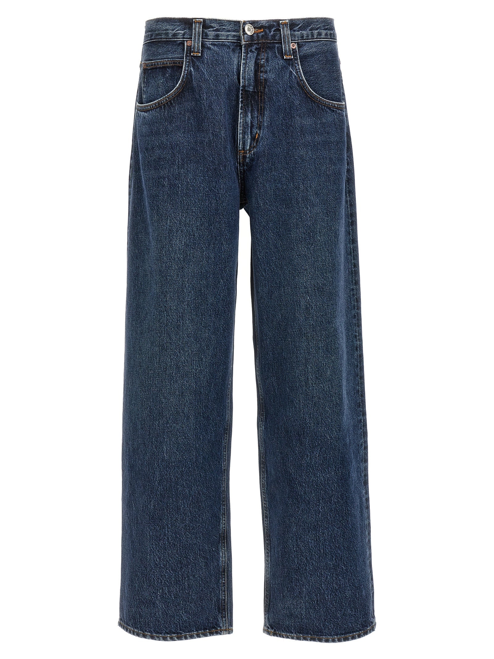 Blue Cotton Jeans Denim