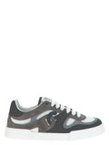 Gray Calfskin Athletic Sneakers