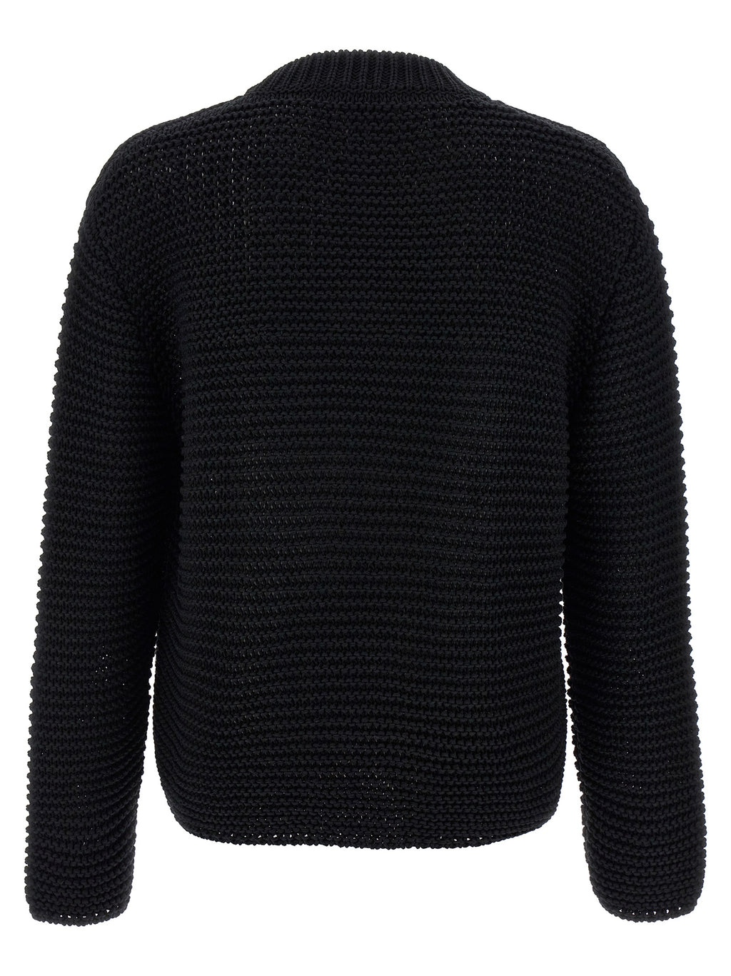 Bicolor Cotton Cardigan