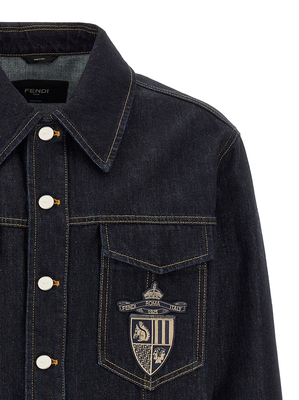 Blue Cotton Denim Jacket