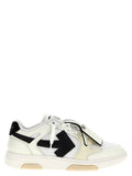 Bicolor Bovine Leather Athletic Sneakers