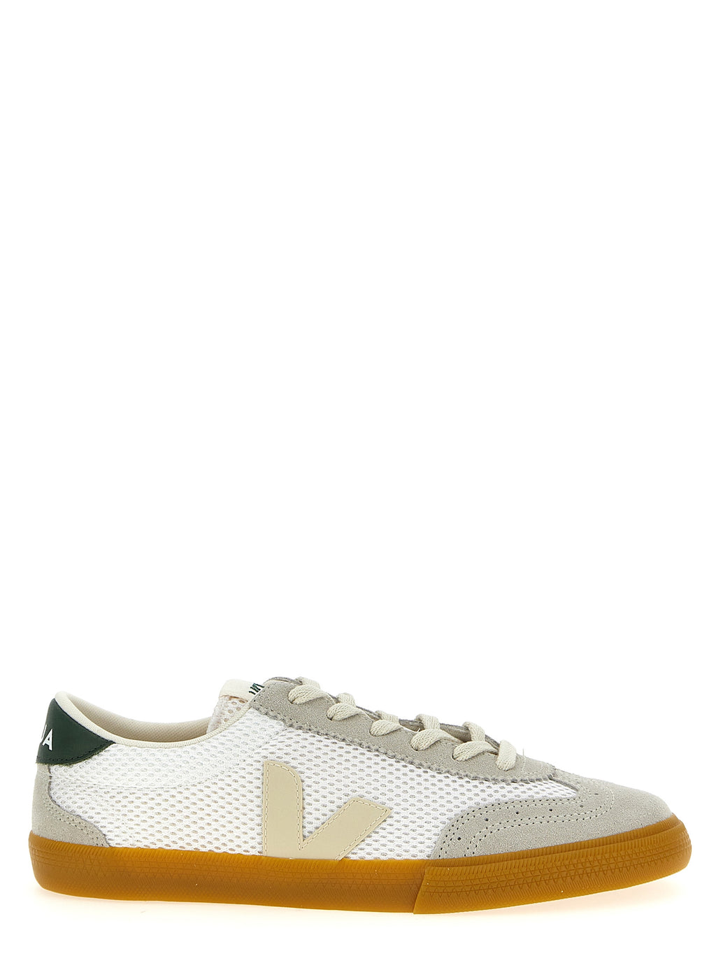 Bicolor Recycled Polyester Athletic Sneakers