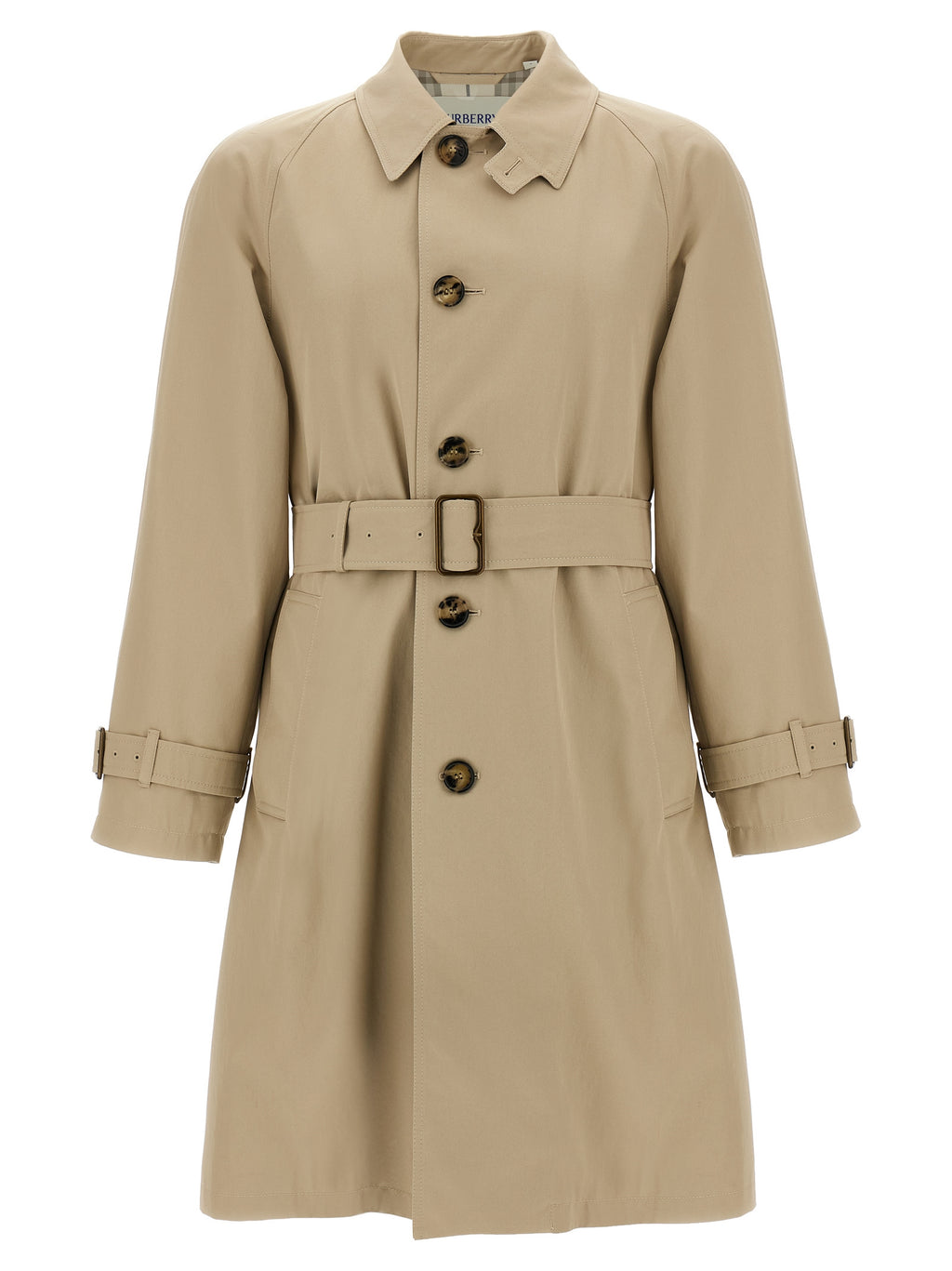 Beige Cotton Coat