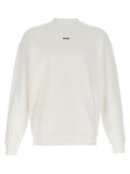 White Cotton Sweatshirt