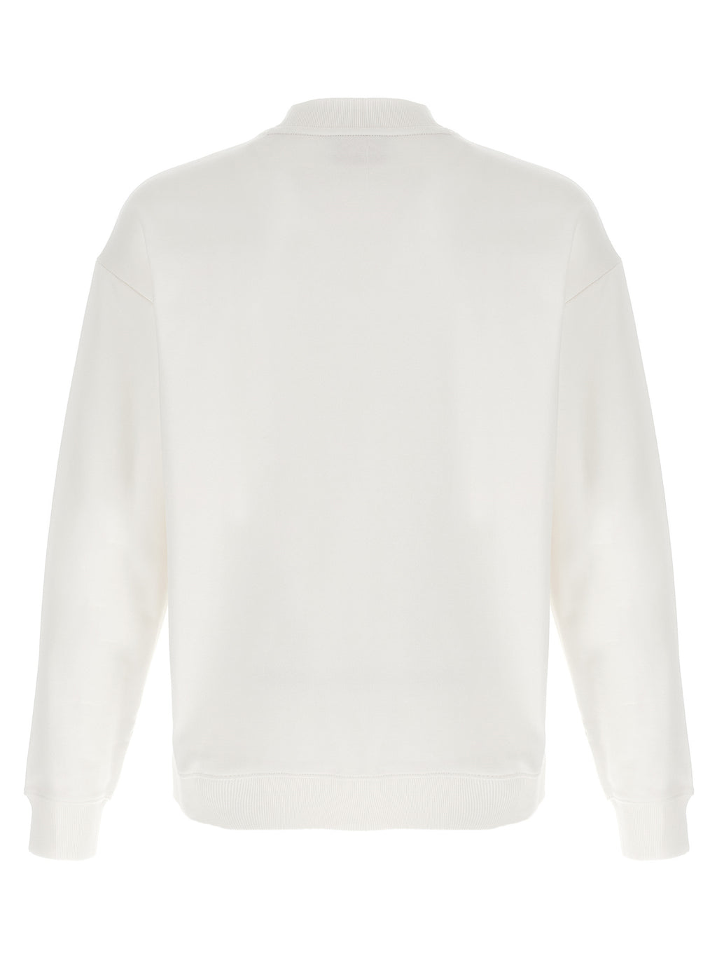 White Cotton Sweatshirt