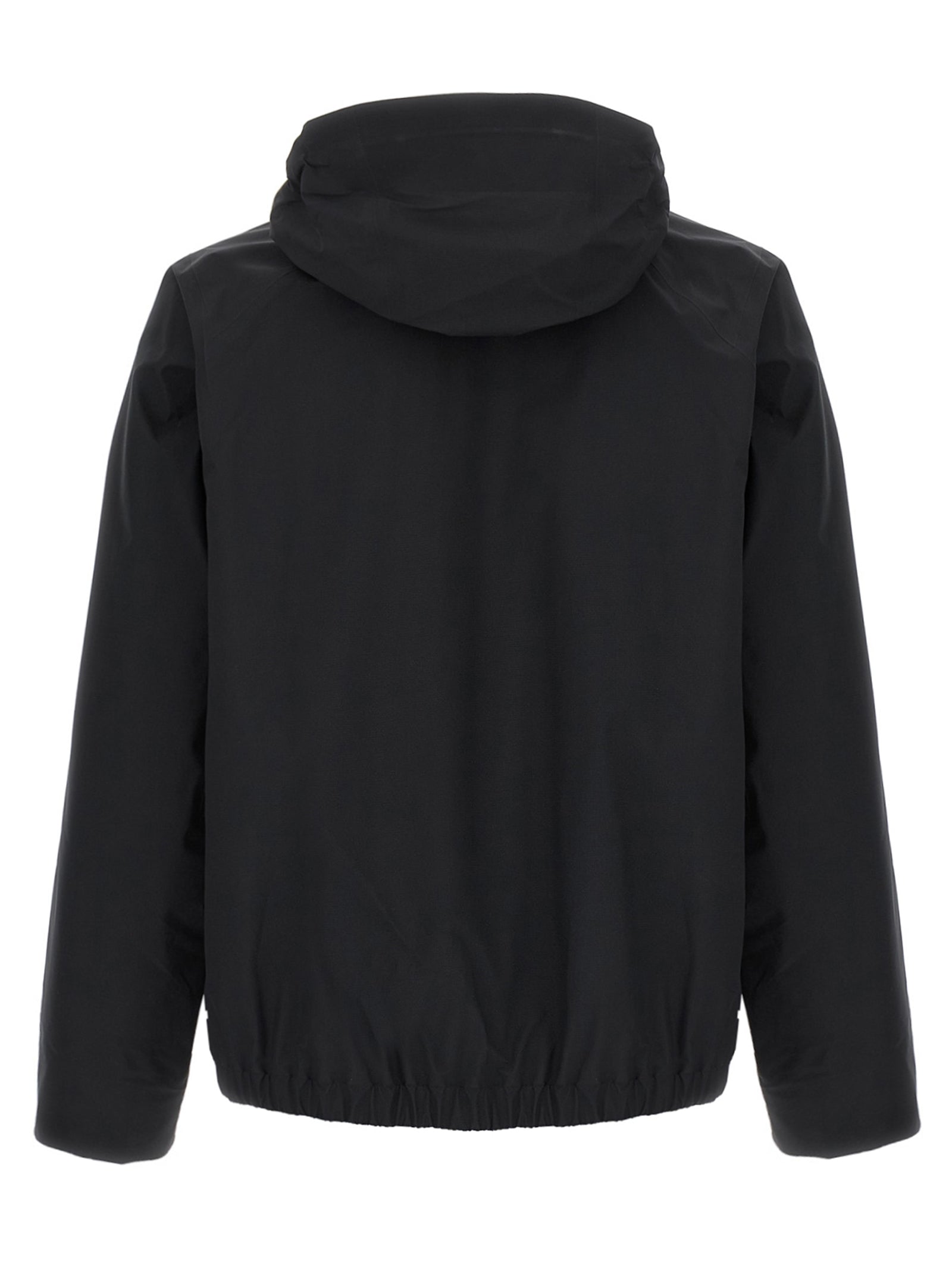 Black Nylon Shell Jacket