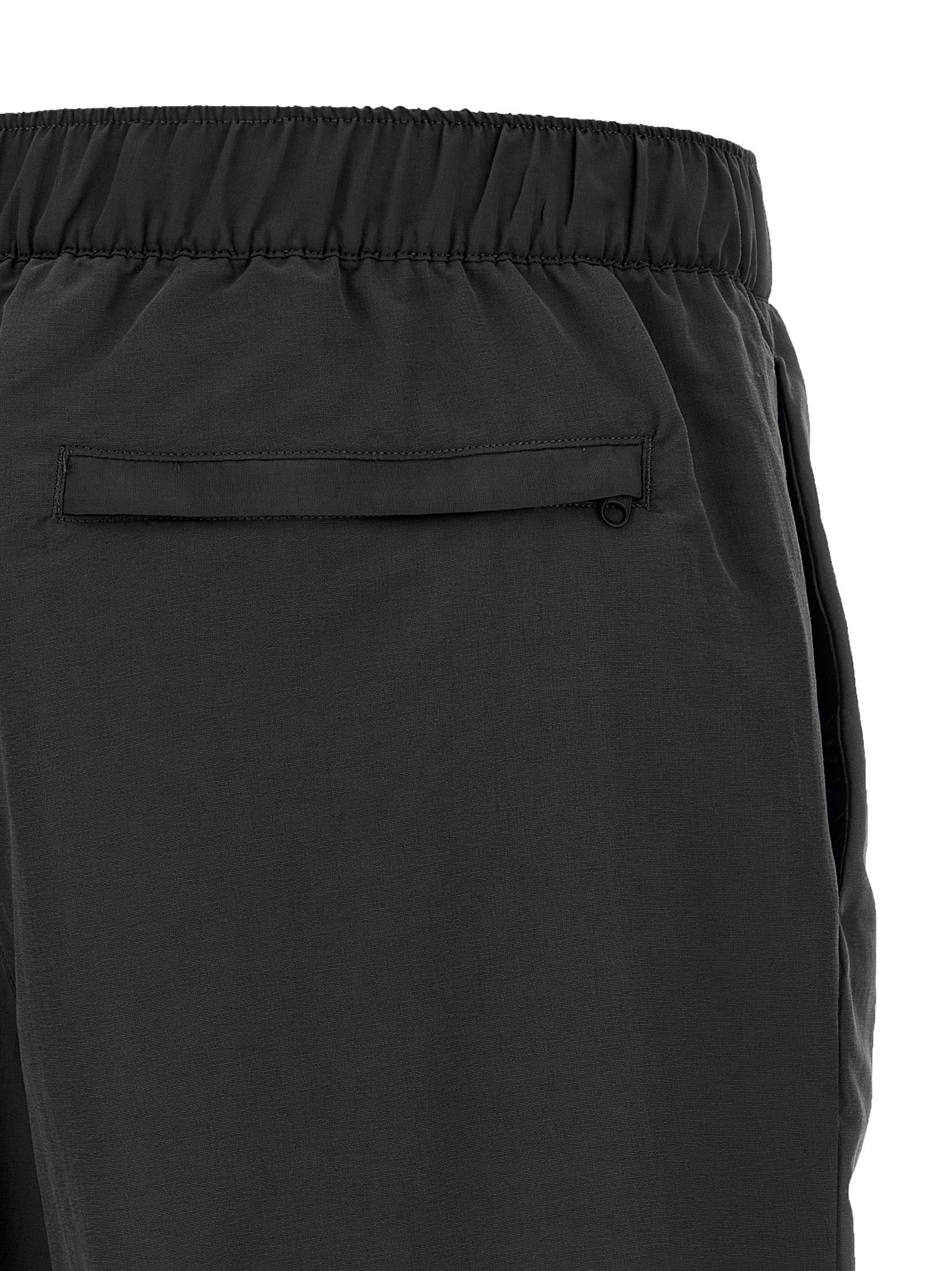 Bicolor Nylon Bermuda Shorts