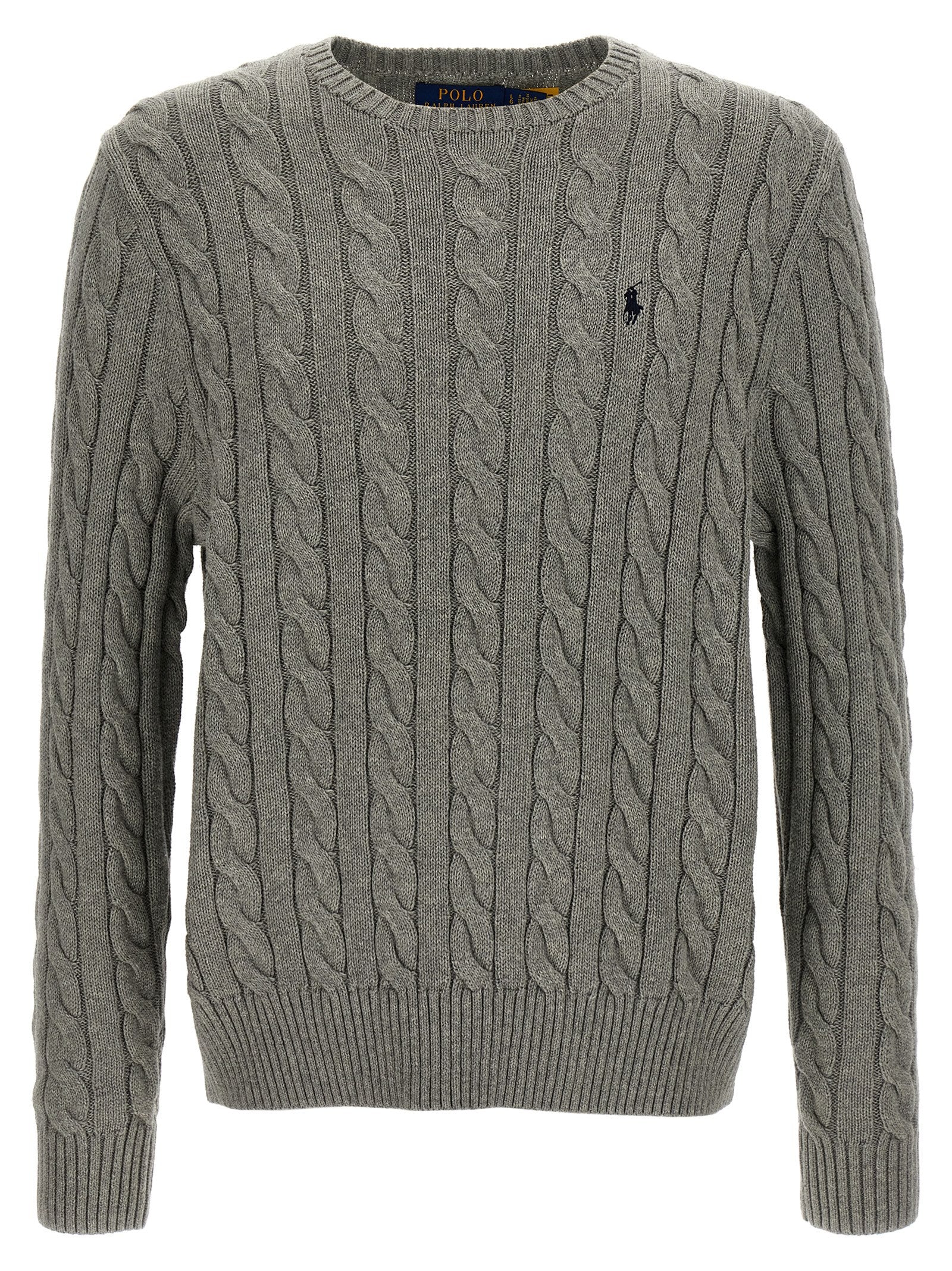Gray Cotton Cardigan