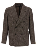 Brown Virgin Wool Blazer