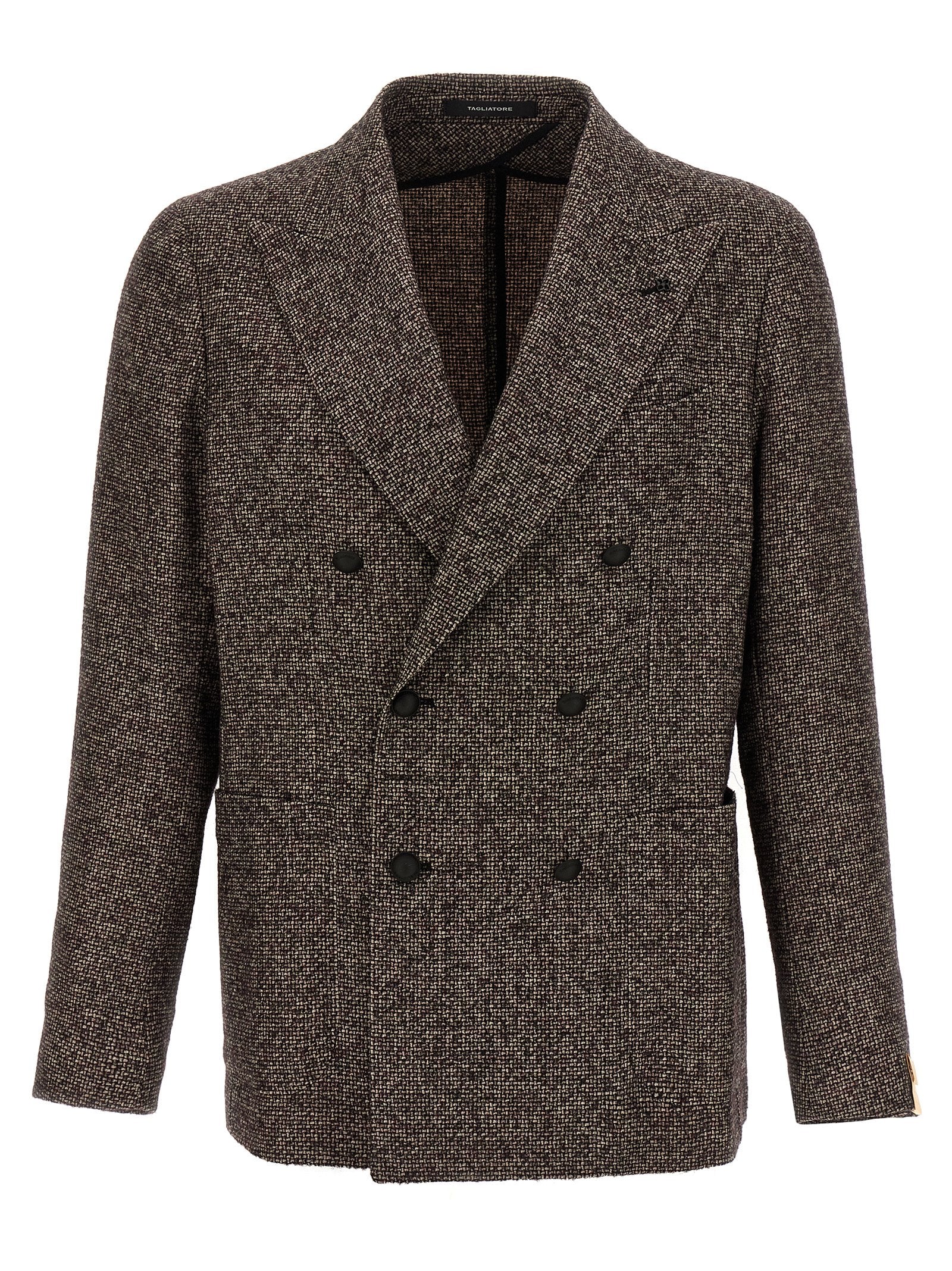 Brown Virgin Wool Blazer