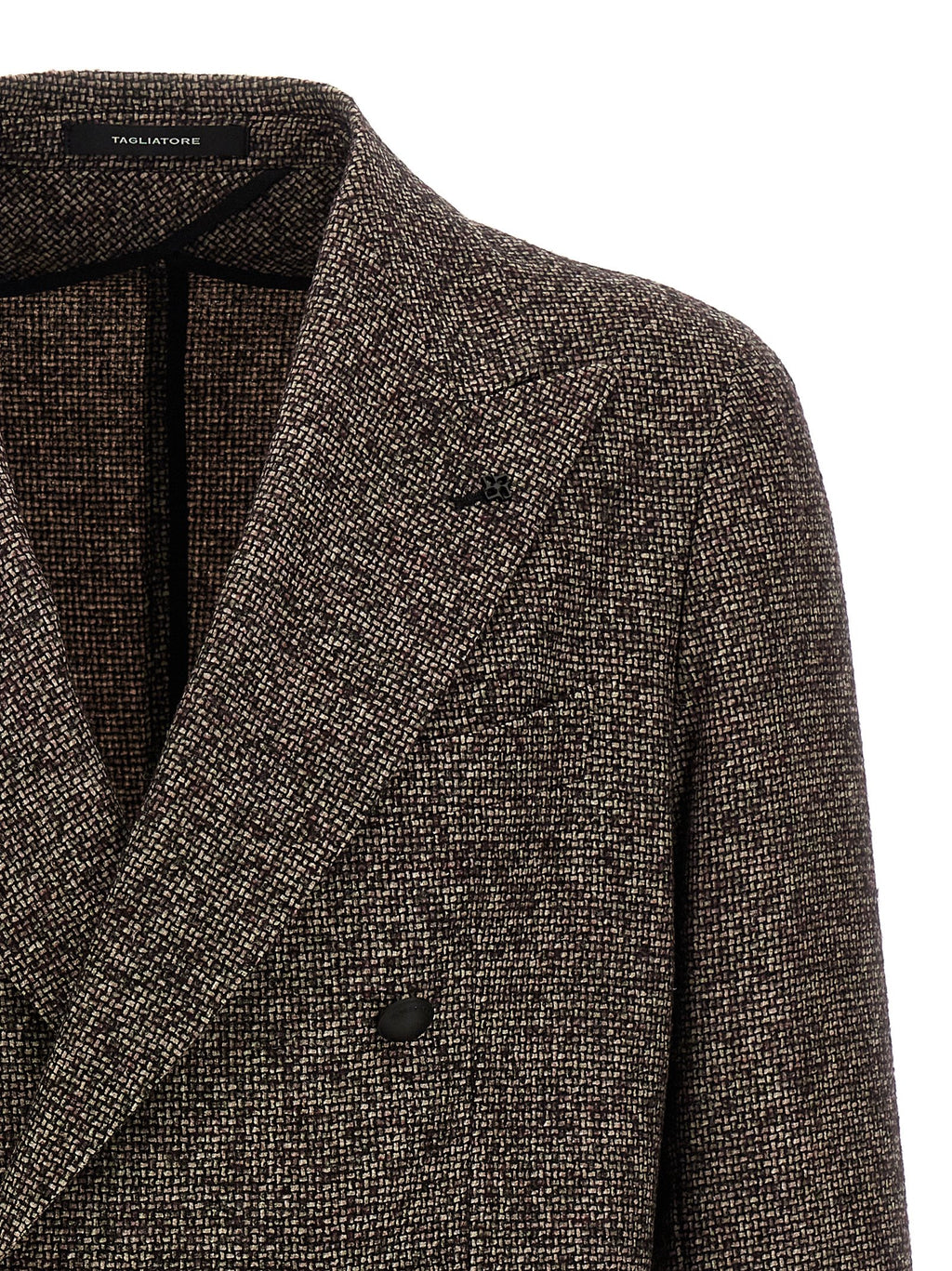 Brown Virgin Wool Blazer
