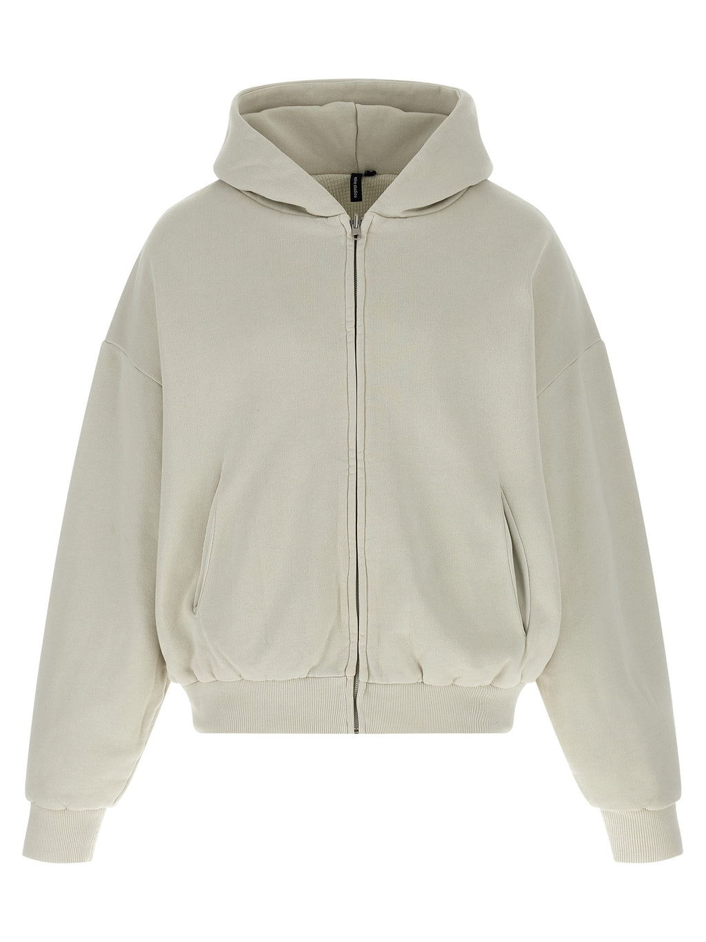 White Cotton Sweatshirt