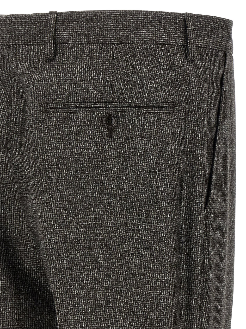 Brown Virgin Wool Two-Piece Suit