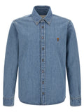 Blue Cotton Blouse