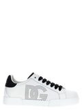 Bicolor Calfskin Low Top Sneakers