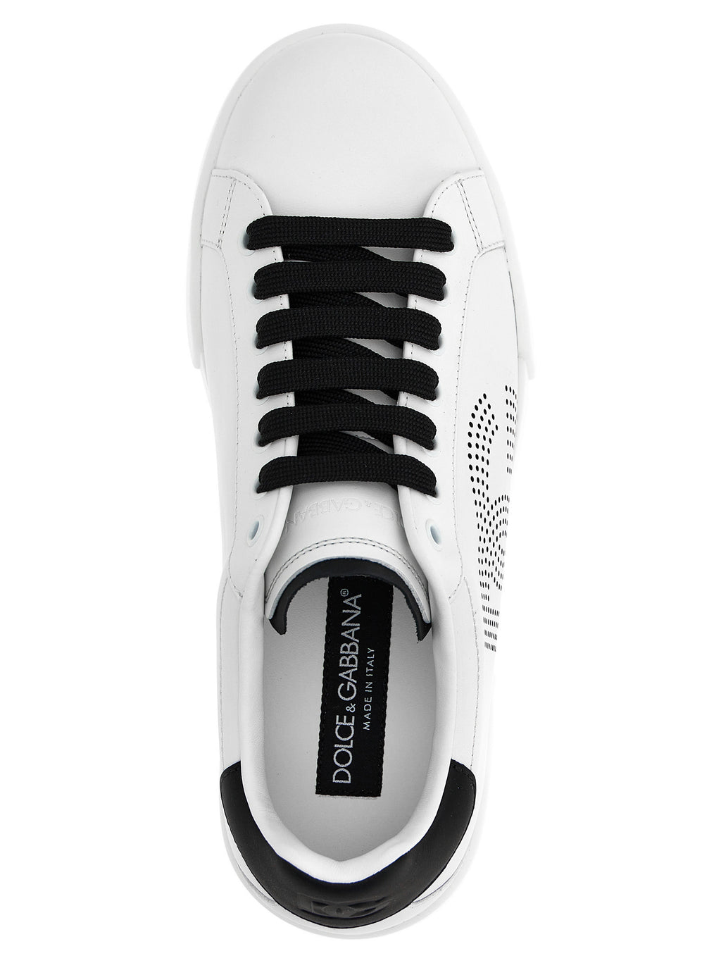 Bicolor Calfskin Low Top Sneakers