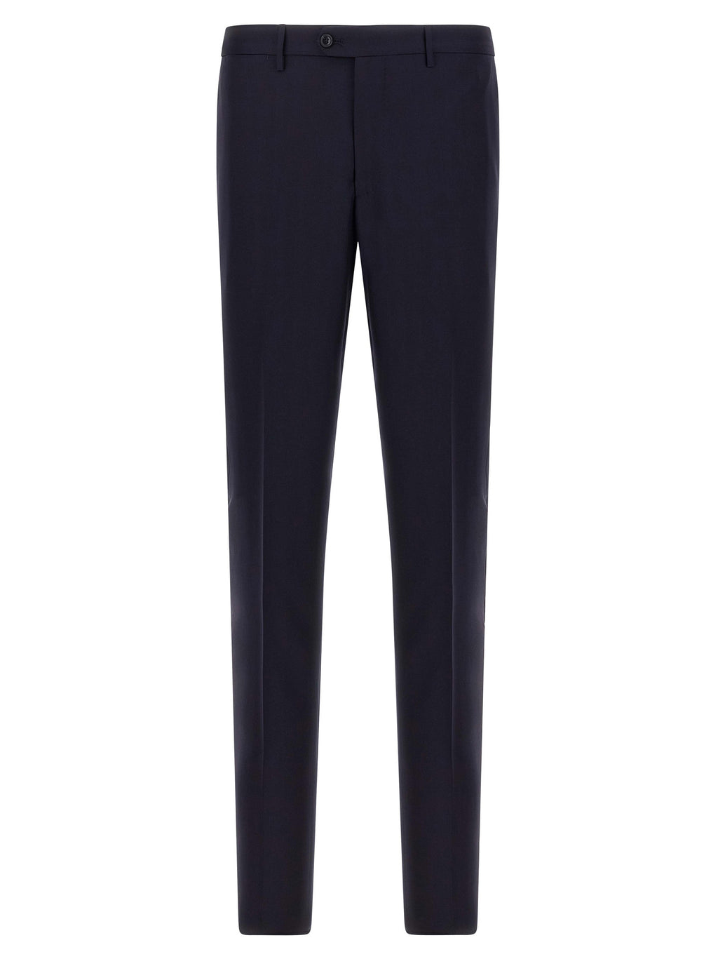 Blue Virgin Wool Two-Piece Suit