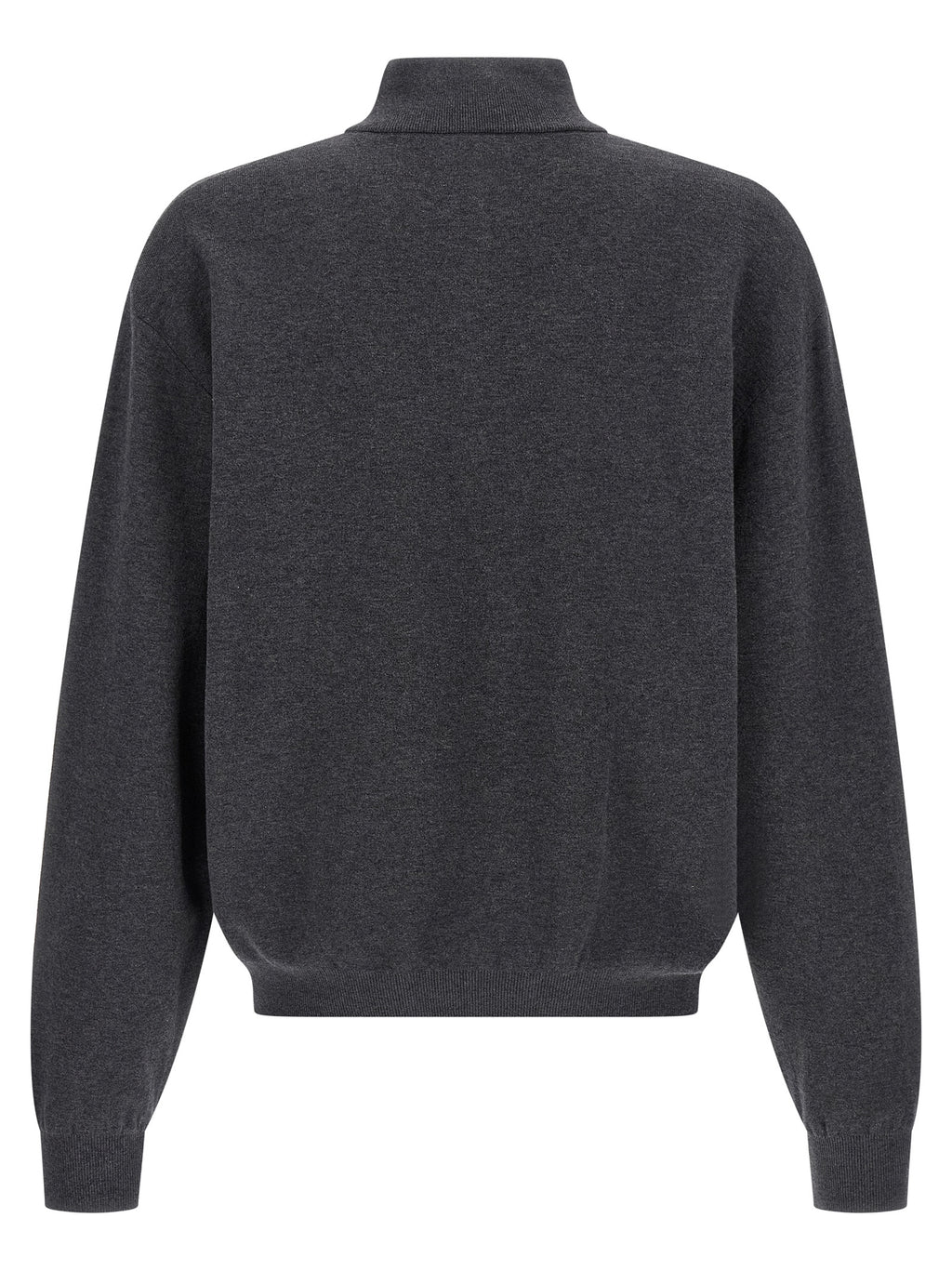 Gray Cotton Cardigan