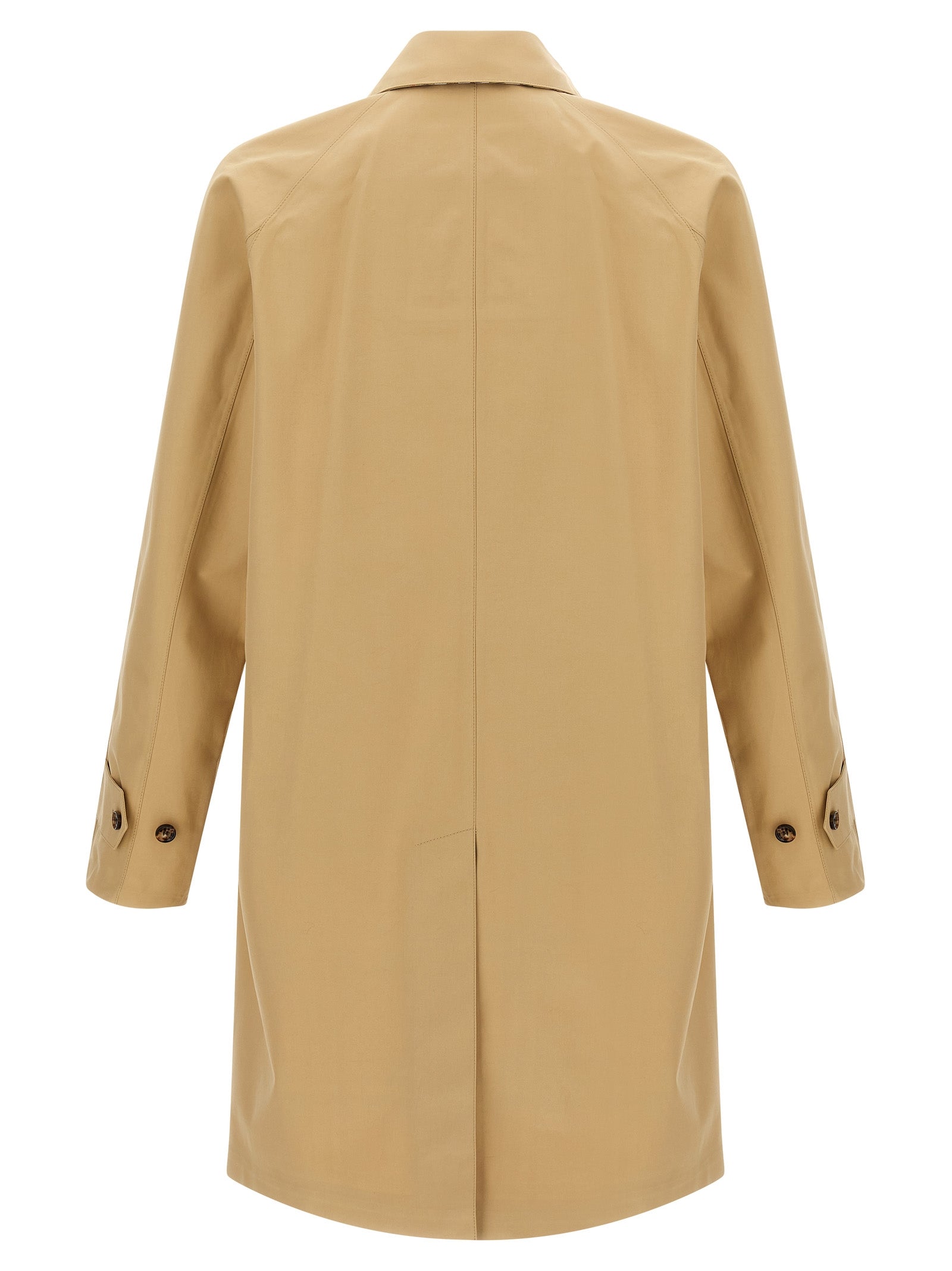 Beige Cotton Coat