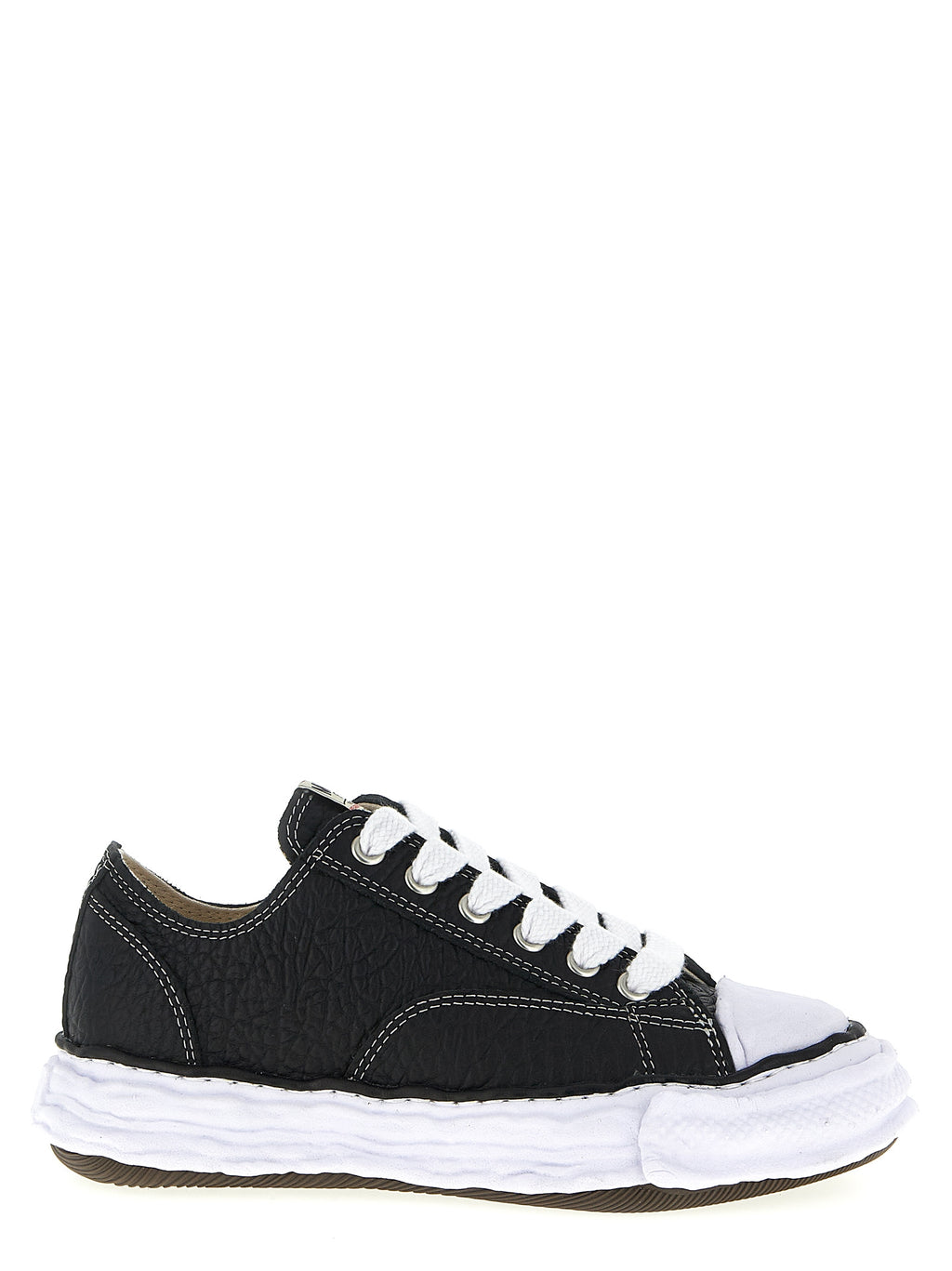 Bicolor Cowhide Sneakers