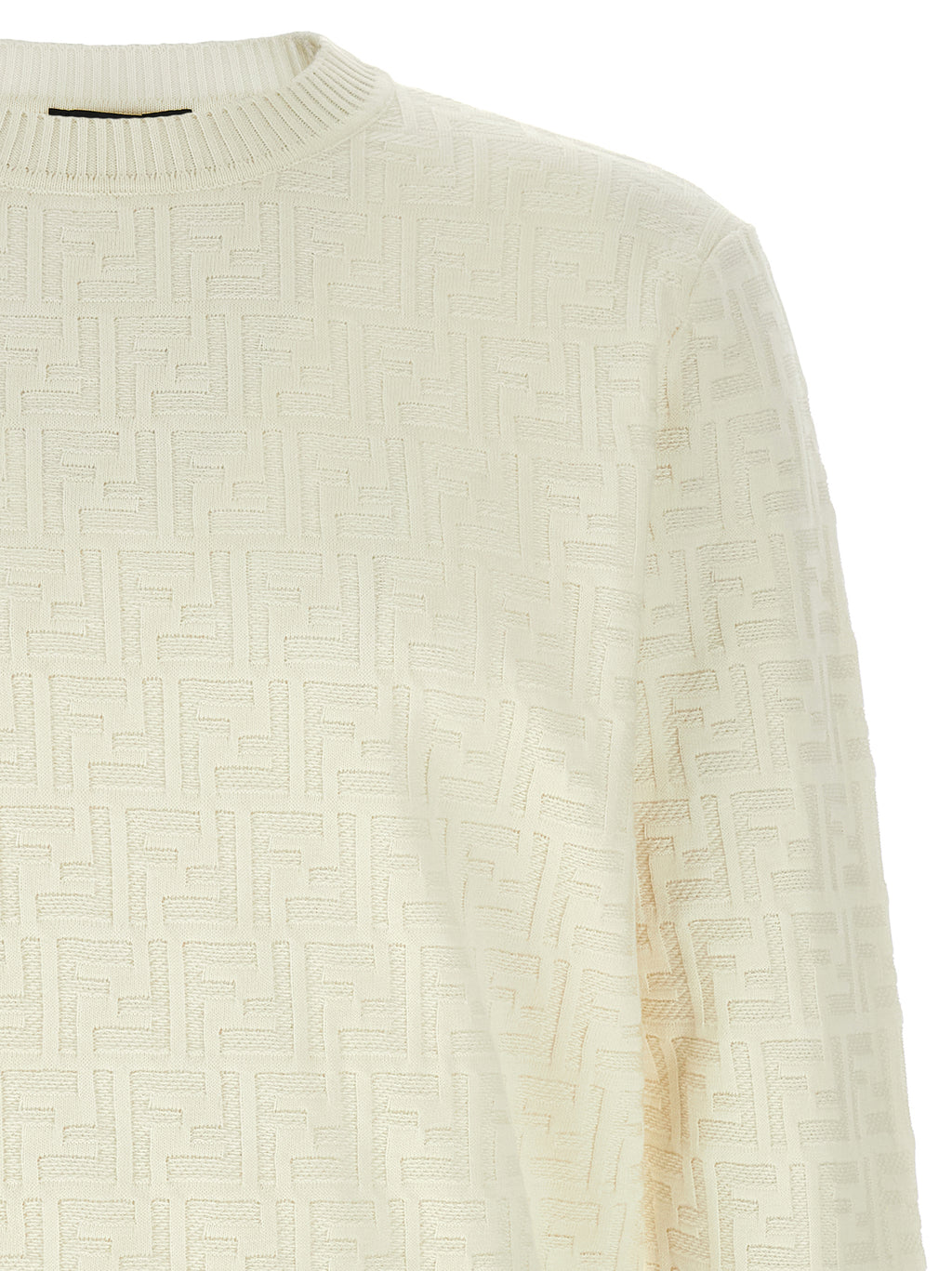 White Cotton Cardigan