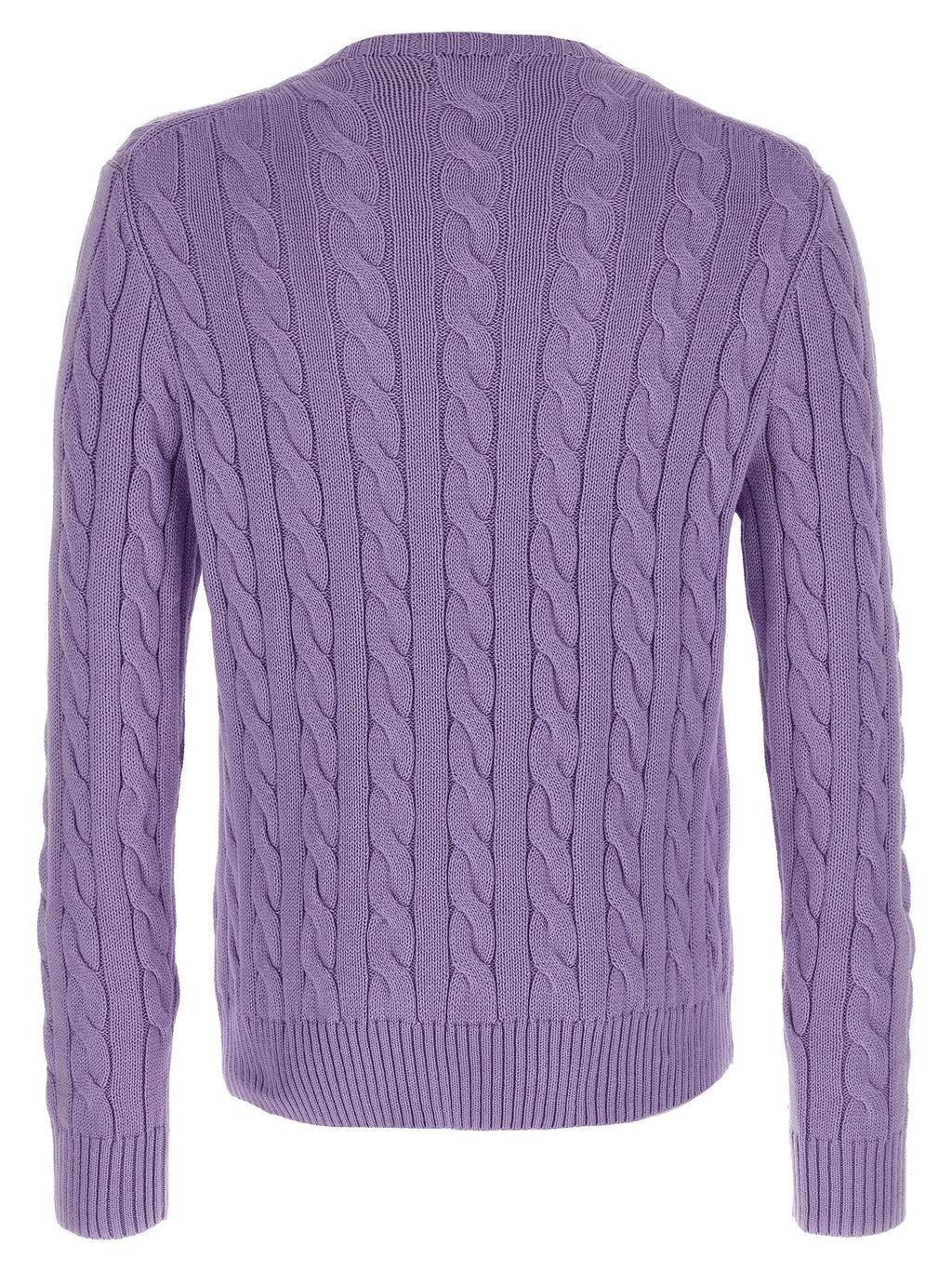 Purple Cotton Cardigan
