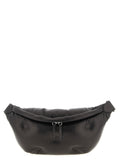 Black Lambskin Crossbody Bag