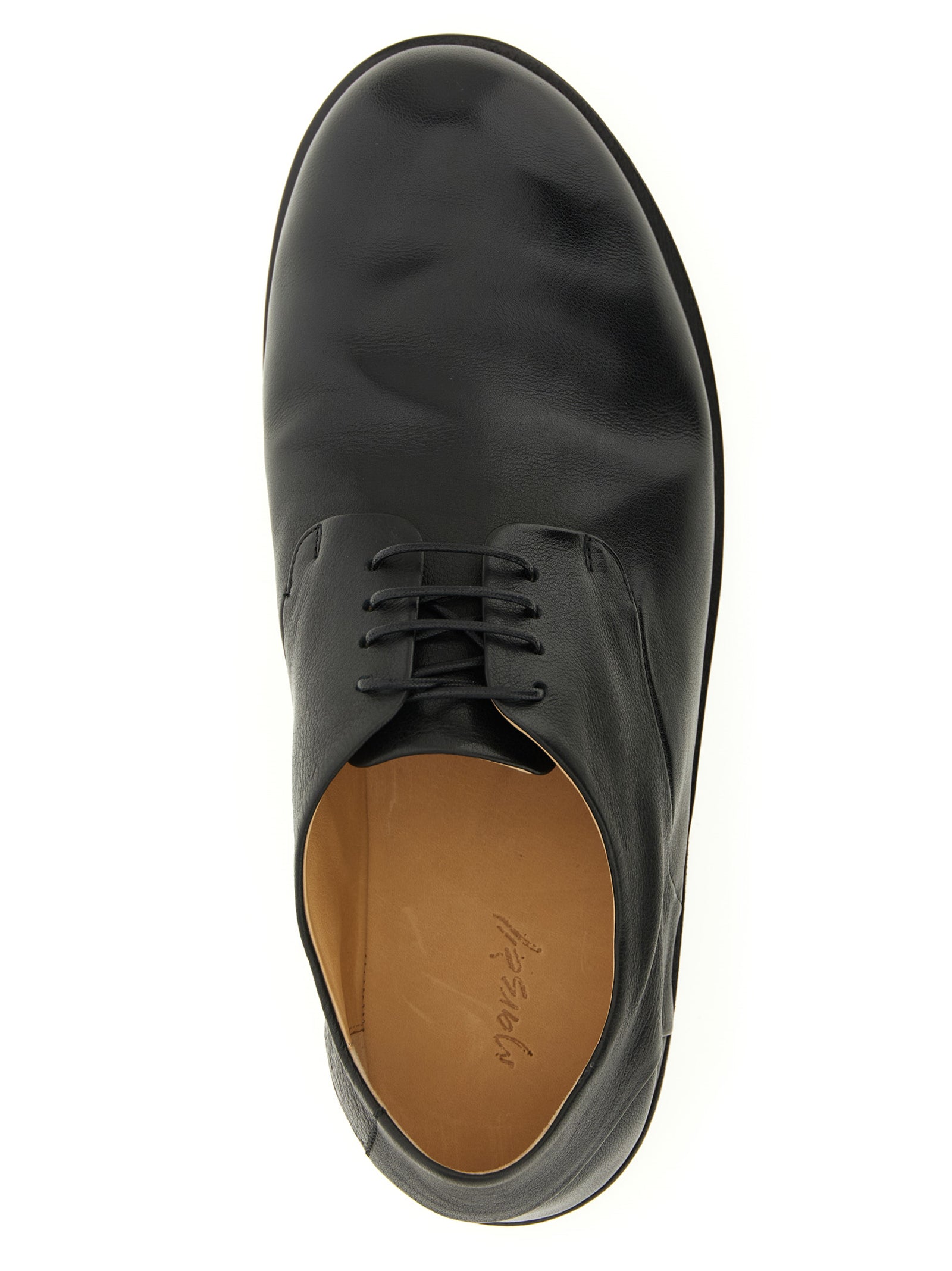 Black Calfskin Oxfords And Derbies