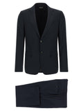 Blue Wool Two-Piece Suit