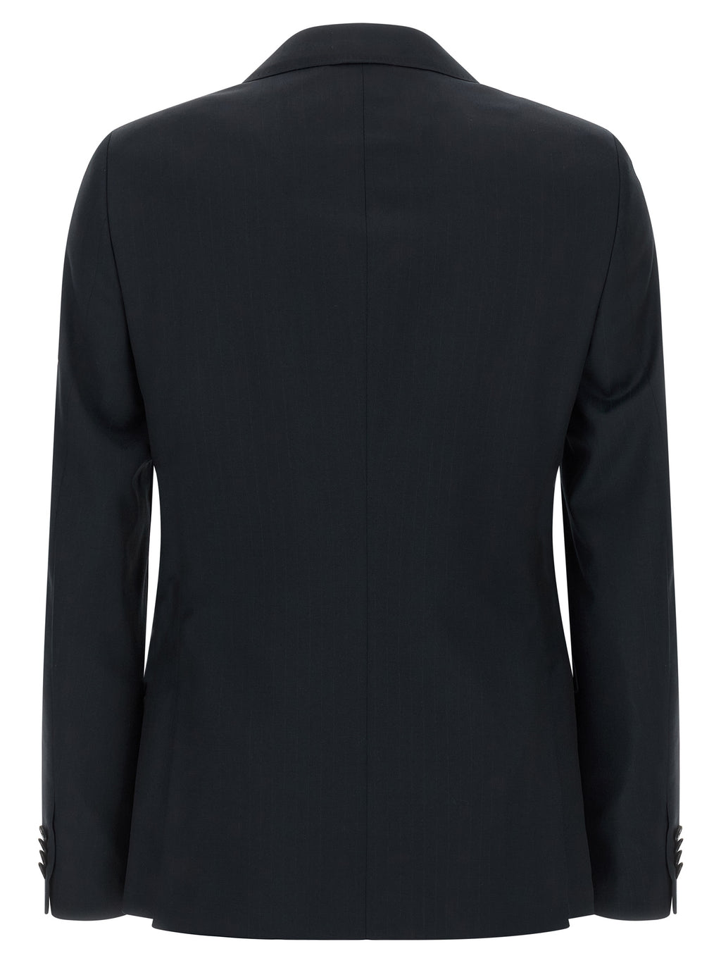 Blue Wool Two-Piece Suit