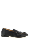 Black Calfskin Slip-On Loafers