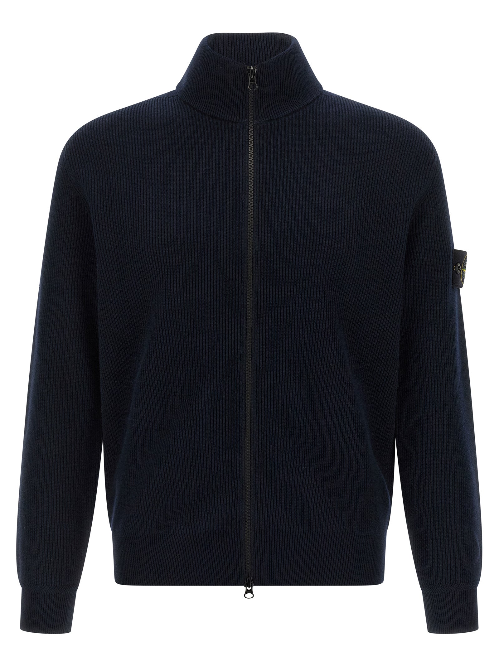 Blue Cotton Cardigan