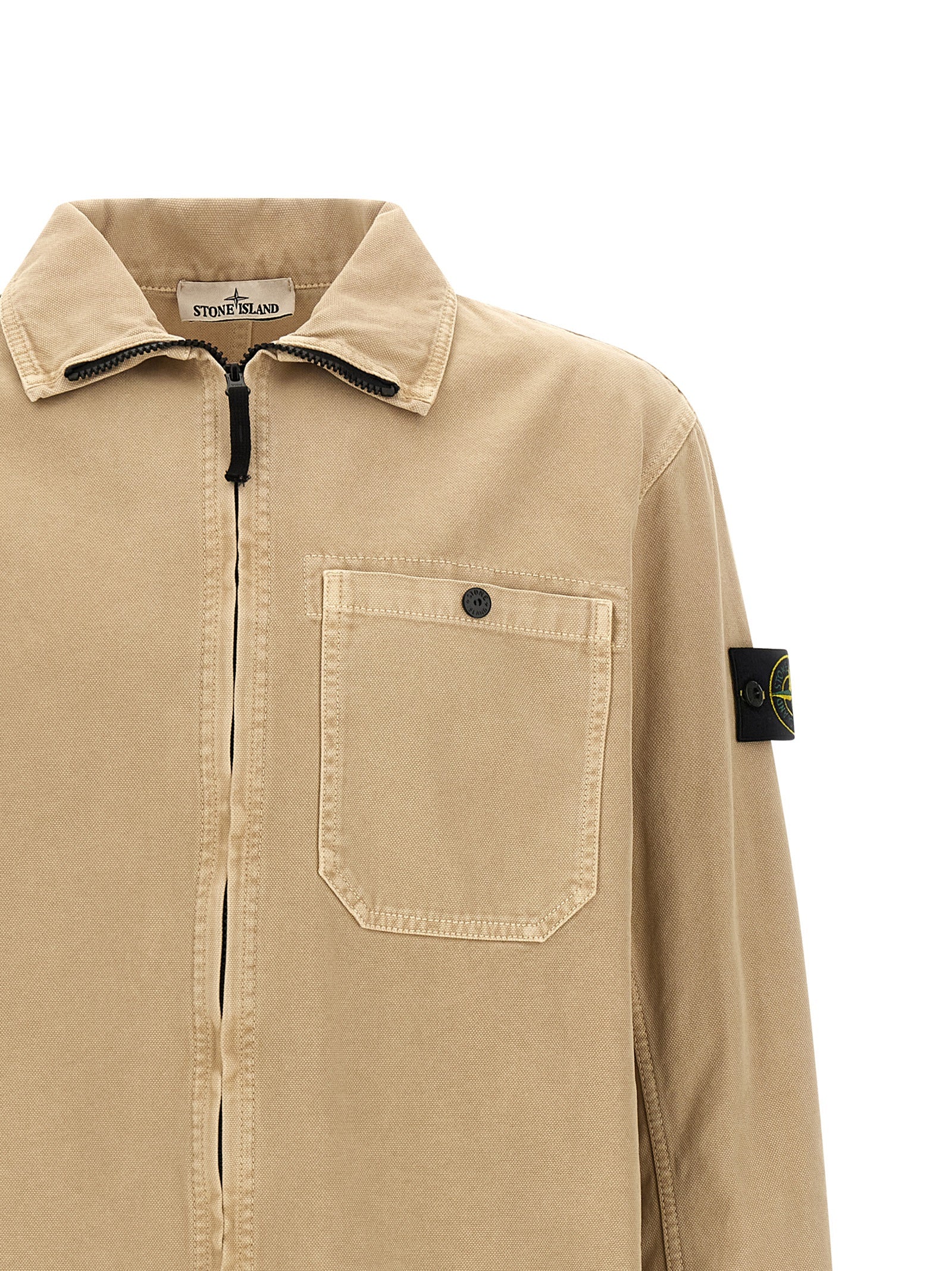 Beige Cotton Blouse