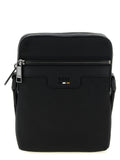 Black Polyester Crossbody Bag