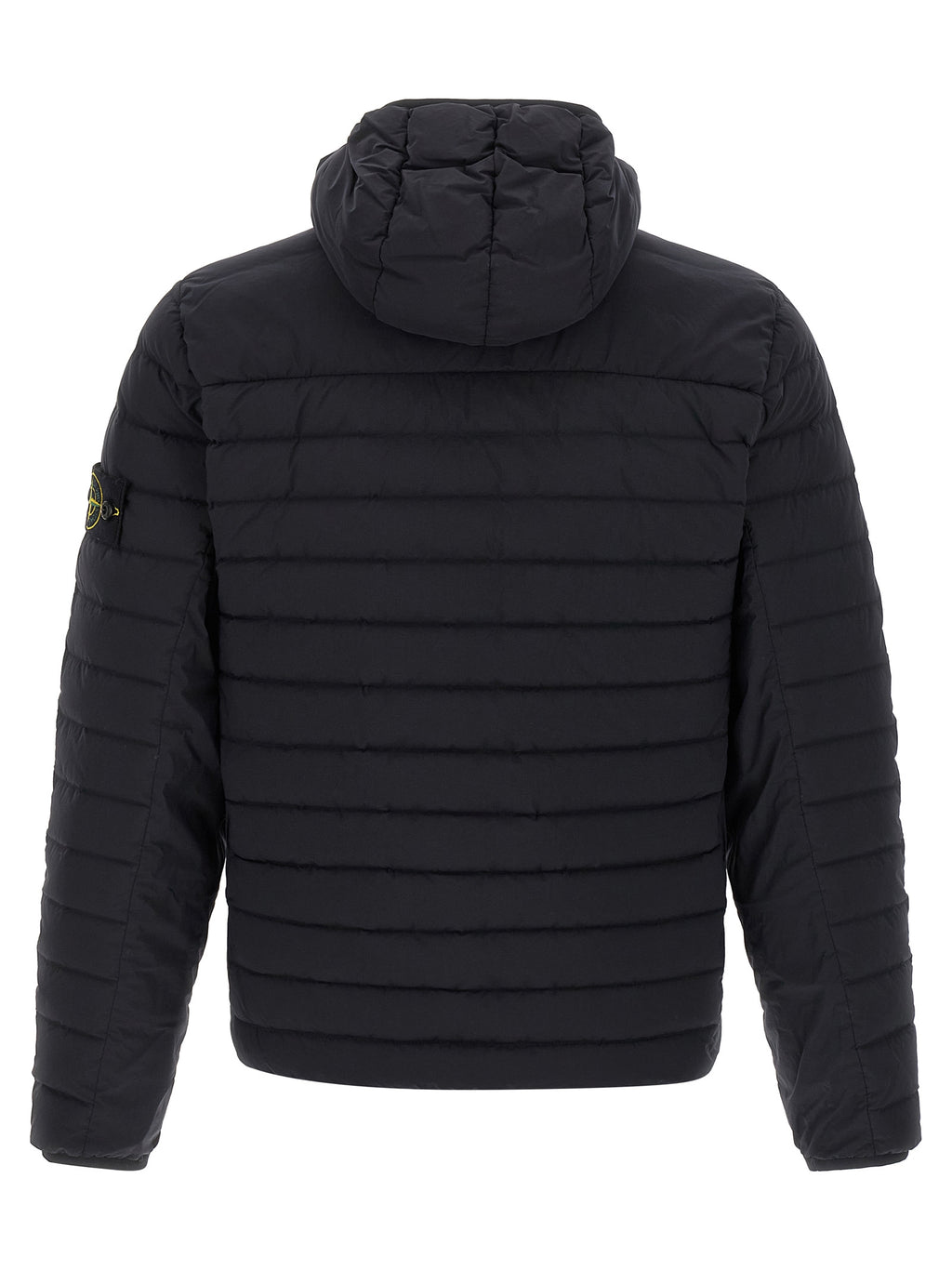 Blue Polyamide Full-Length Jacket