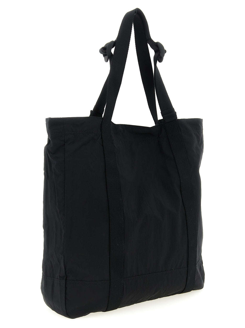 Black Polyamide Tote Bag