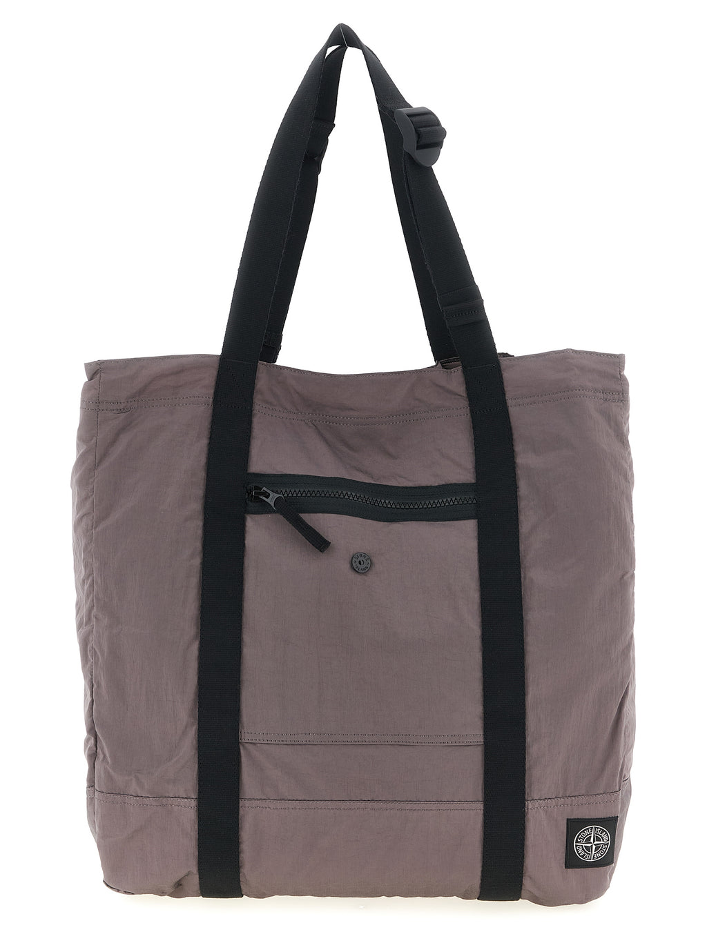 Purple Polyamide Tote Bag
