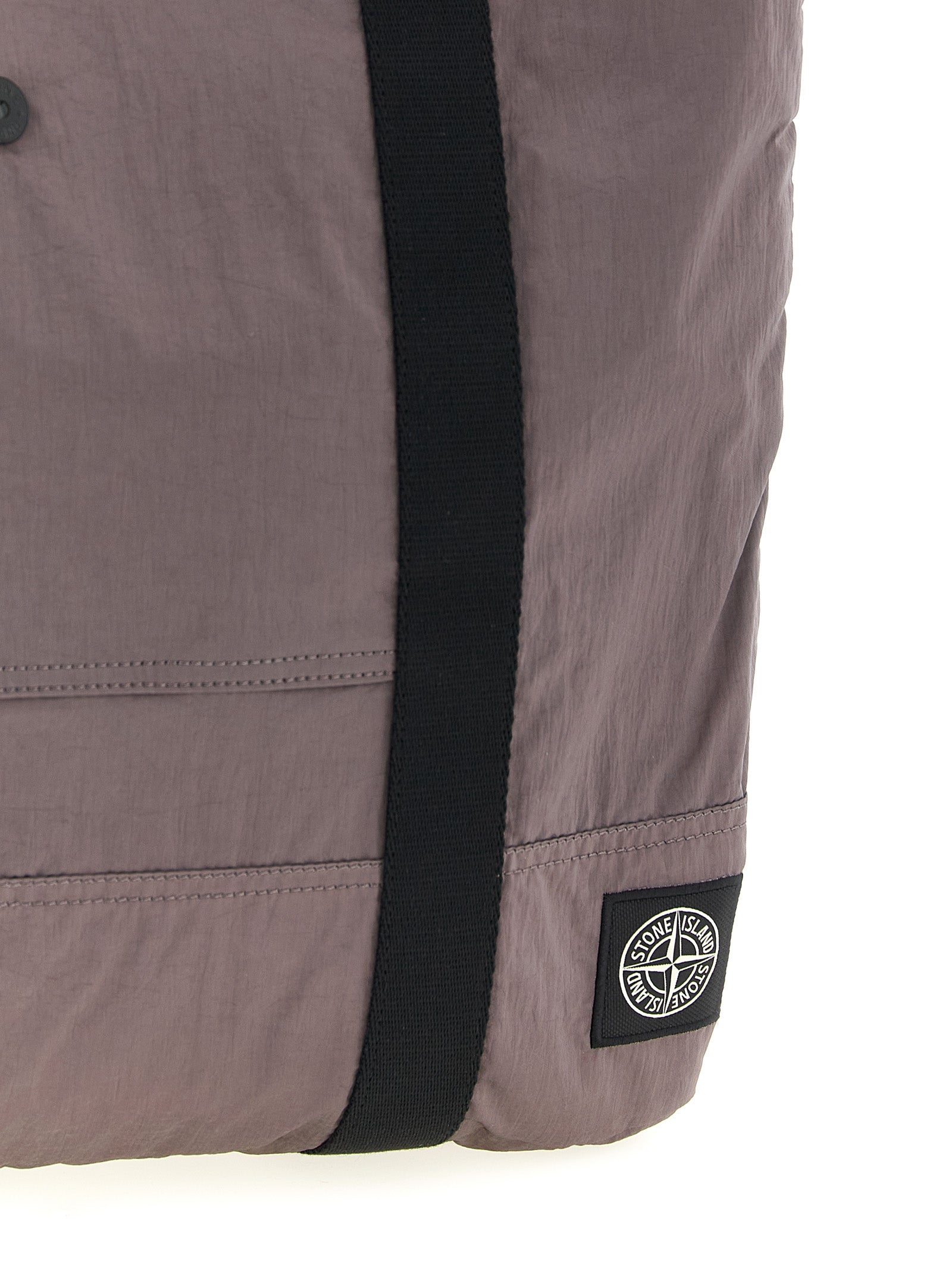 Purple Polyamide Tote Bag