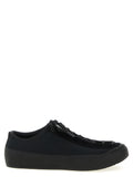 Black Calfskin Athletic Sneakers