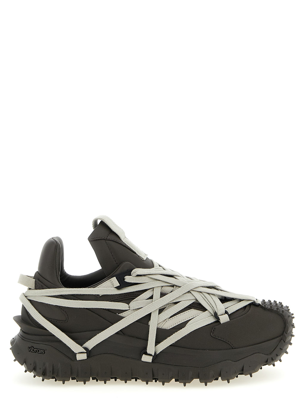 Brown Cowhide Athletic Sneakers