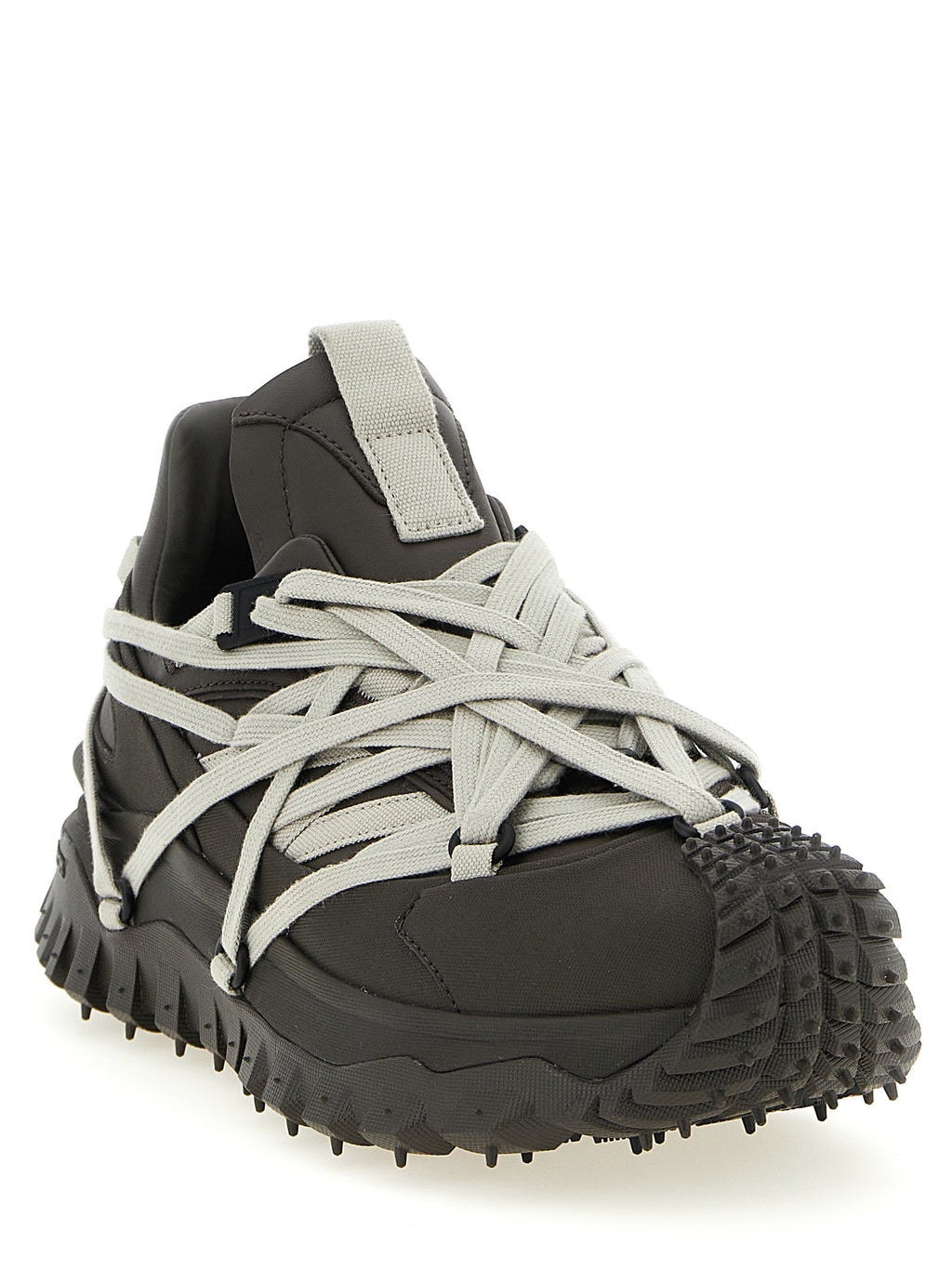 Brown Cowhide Athletic Sneakers