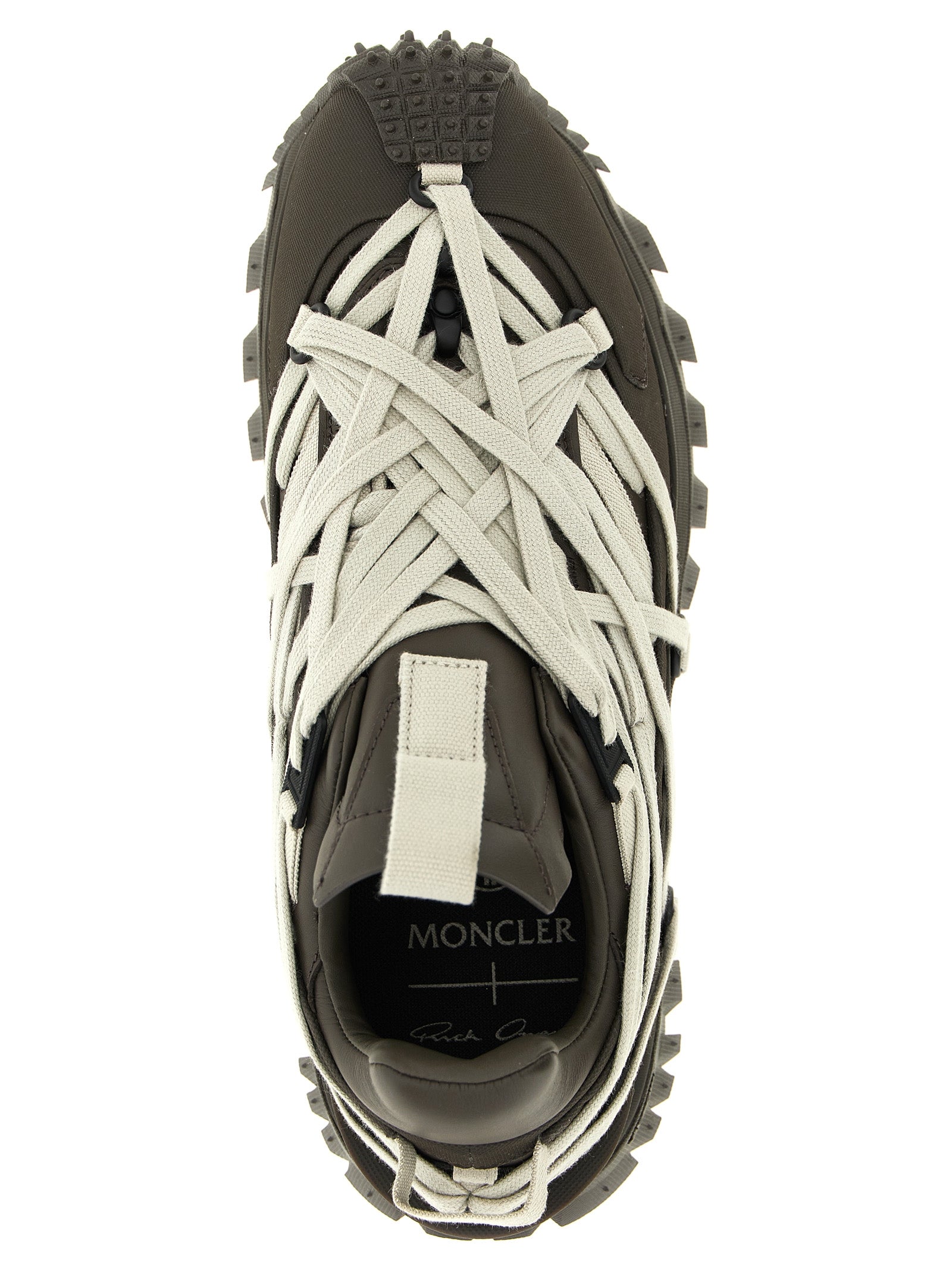 Brown Cowhide Athletic Sneakers
